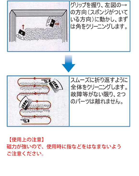 TOWA ペアクリーナー 標準モデル(3〜20mm厚ガラス対応) 04