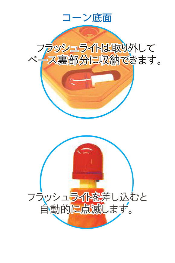 TOWA 新型フラットセーフティーコーン 03