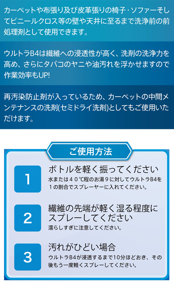 フォンシュレーダージャパン ウルトラB4［4L］- 超高濃縮前処理剤＿01