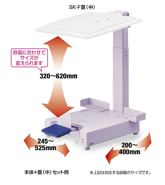 山崎産業 医療廃棄物容器ホルダー SK-F