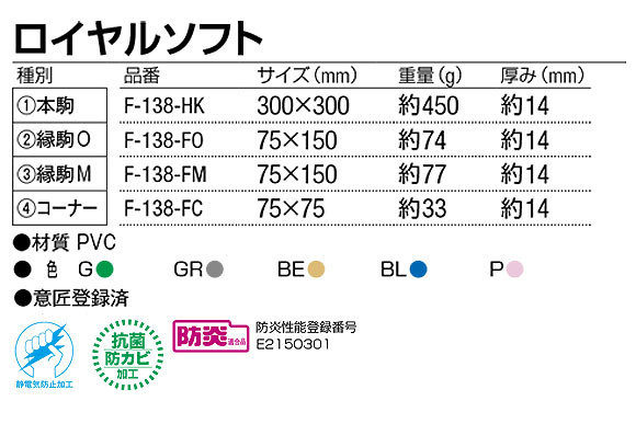 山崎産業 ロイヤルソフト - クッション性の高い水切りマット 04