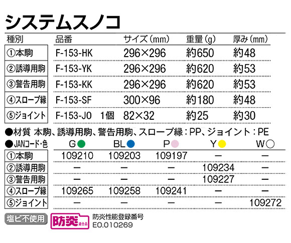 山崎産業 システムスノコ - 誘導表示やスロープが組み込めるバリアフリー対応スノコ 04