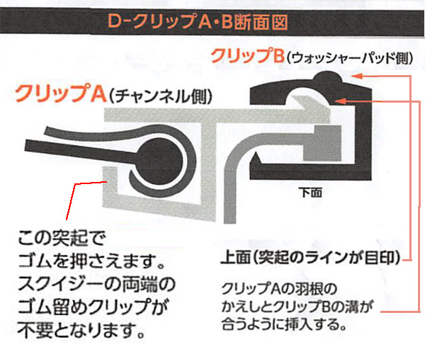 エトレ ハッスルズ Dクリップフリッパー エトレマイクロ 40cm 01