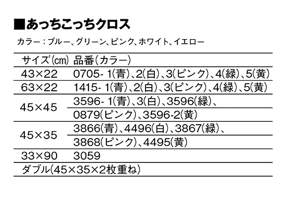 あっちこっちクロス - 洗剤なしで驚くほどきれいになるマイクロファイバークロス 02