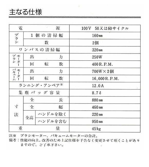 【リース契約可能】蔵王産業 エスカレータークリーナー X46 - エスカレーター清掃機【代引不可】07