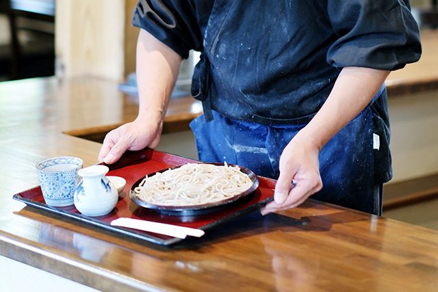 外食店舗の清掃の様子