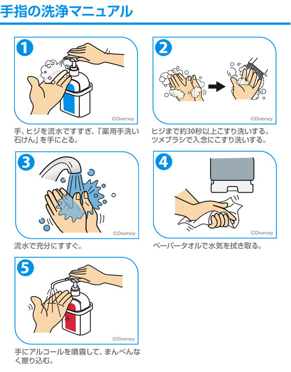 ディバーシー ハンドソーププラスF[2Lx6] - 業務用殺菌・消毒手洗い石けん商品詳細05