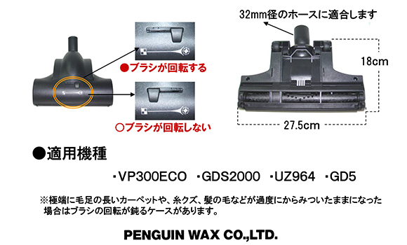 ニルフィスク・アドバンス ターボノズル - ドライバキュームオプションツール商品詳細02