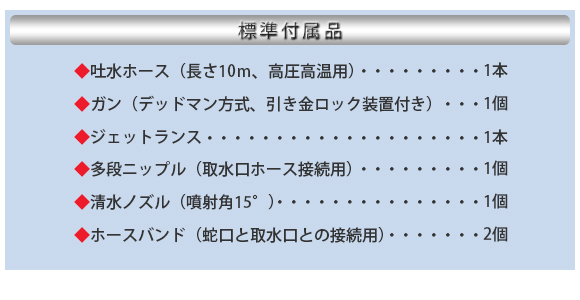 高圧少水量タイプ常温水高圧洗浄機 ジェットマンGCD1813【代引不可】商品詳細05