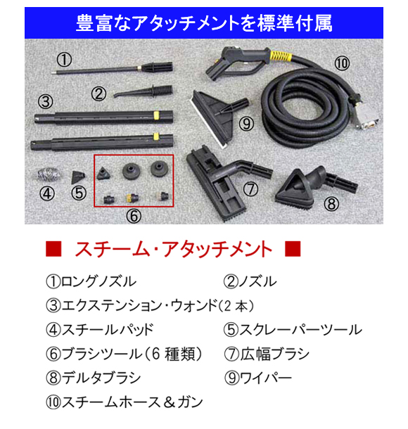 スチーム洗浄機 スチームボックスミニ【代引不可】商品詳細04