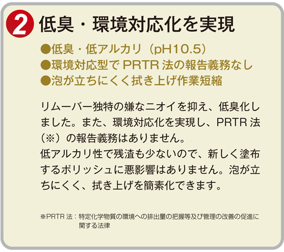 ユーホーニイタカ ザ・グレイトリムーバー[18L] - 最強力樹脂ワックス除去剤商品詳細05