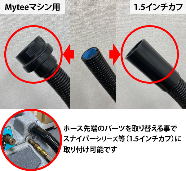Mytee-Dry マイティドライ - エクストラクター(リンサー)用ハンドツール 01