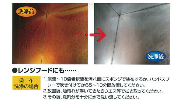 横浜油脂工業(リンダ) グリラー - 強力動植物系油脂専用洗浄剤04