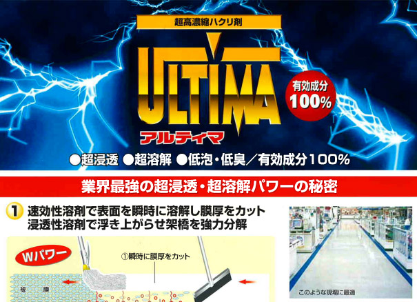 リンダ アルティマ[18kg] - 有効成分100％・超高濃縮剥離剤03