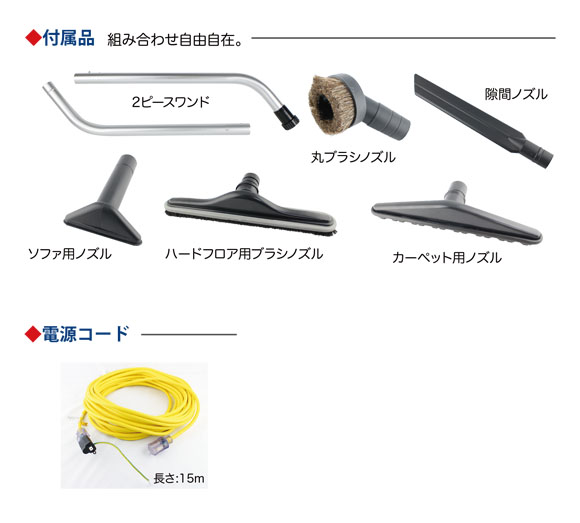 ■大風量・高真空度 強力モーター搭載■ヒップスター - ヘパフィルター標準装備・腰巻式バキュームクリーナー[紙パック] 04