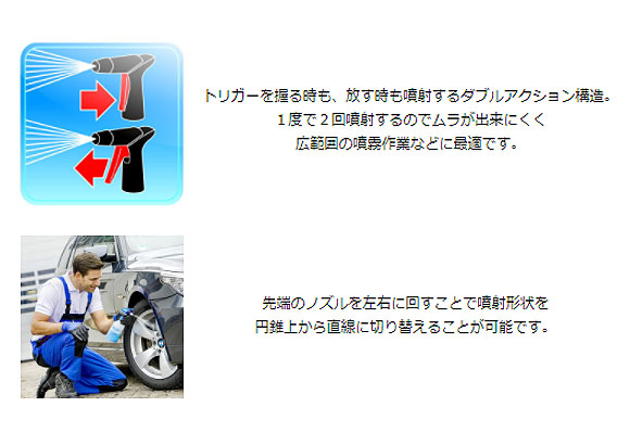 グロリア エクストリーム 噴霧器 EX05 - 耐油性・耐溶剤性仕様 有機溶剤含有薬剤(低濃度)対応 01