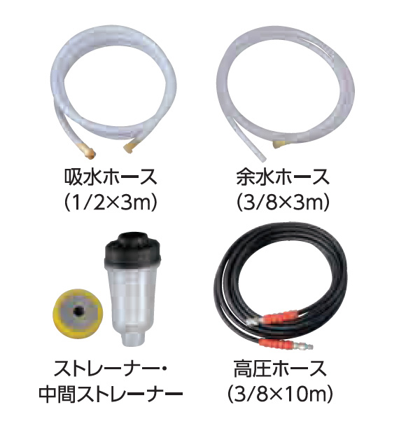 【リース契約可能】メイホー MEIHO 高圧洗浄機 HPW1513ESII - 業務用エンジンタイプ防音型高圧洗浄機【代引不可・個人宅配送不可】03