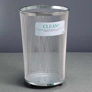 テラモト グランドコーナー 470丸ステン14-屋外用ダストボックス・屑