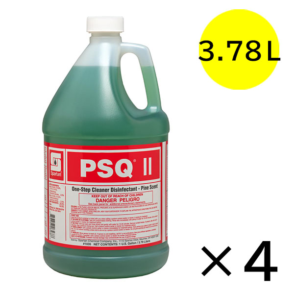 アムテック PSQ2 [3.78L×4] ノロウイルスにも対応したEPA登録洗剤-その他洗剤