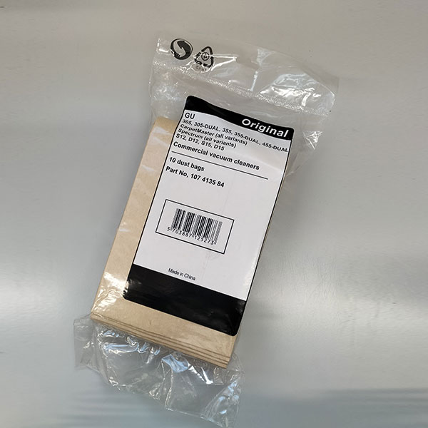 ペンギンワックス アップライト式カーペットバキューム 用紙パック[10枚入] #PG取寄800円- GU305/355/455用紙パック【代引不可