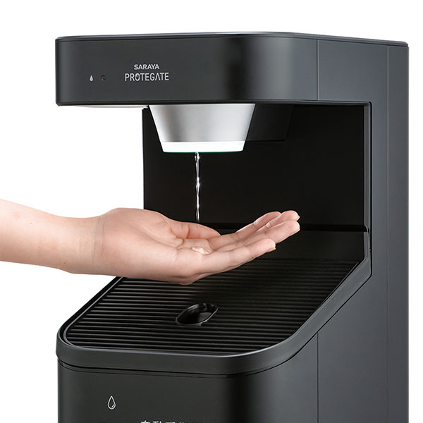 リース契約可能】サラヤ プロテゲートプライム UD-5000PG-LT-B 手指消毒ローションタイプ 本体 - インテリア性を重視する自動手指消毒 器【代引不可・個人宅配送不可】-その他機器製品販売/通販【ポリッシャー.JP（株式会社アイケークリエイションズ）】