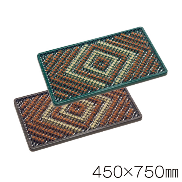 テラモト ダイヤマットAH 緑 200 x 450 x 200 mm MR1431001 - labaleinemarseille.com